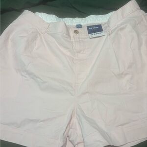 Old Navy Light Pink Chino Shorts